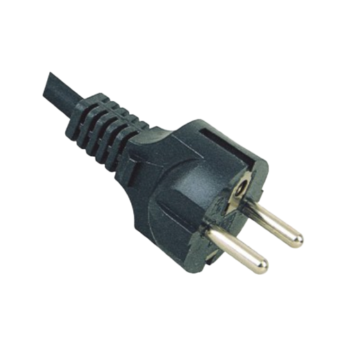 What are the power cord connectors and compatibility?