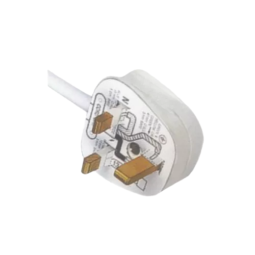 What are the guidelines and precautions for using UK standard power cords?