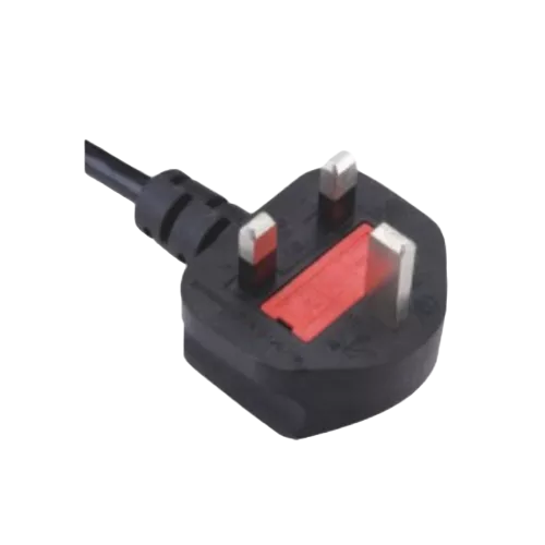 How does the design of a UK power cord impact its flexibility and durability?