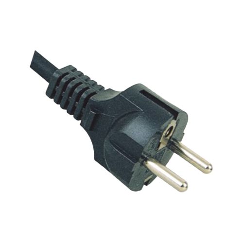 What are the power cord connectors and compatibility?